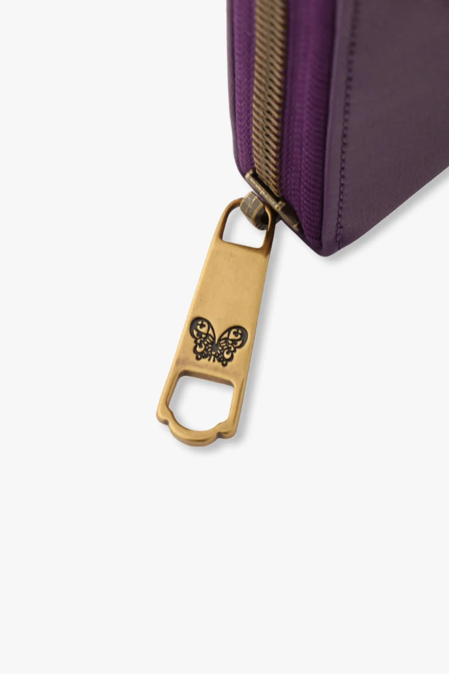 Purple Retro Button Wallet sold by Anna Sui product image thumbnail 5