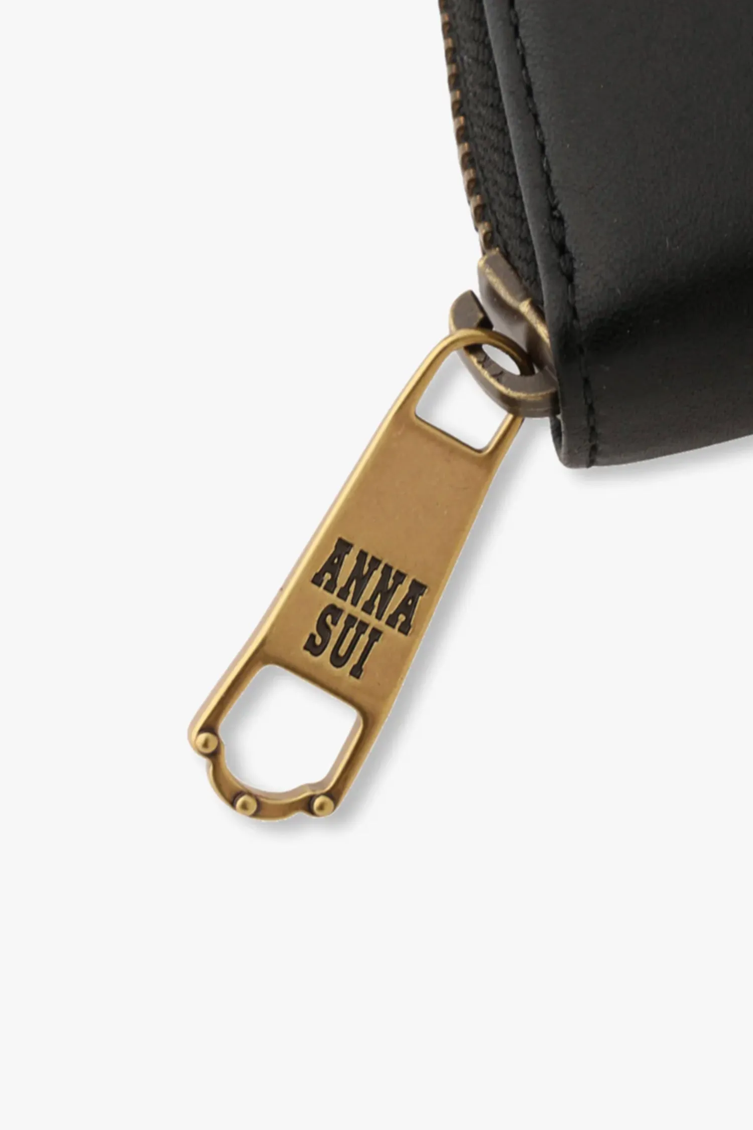 Black Retro Button Wallet sold by Anna Sui product image thumbnail 5