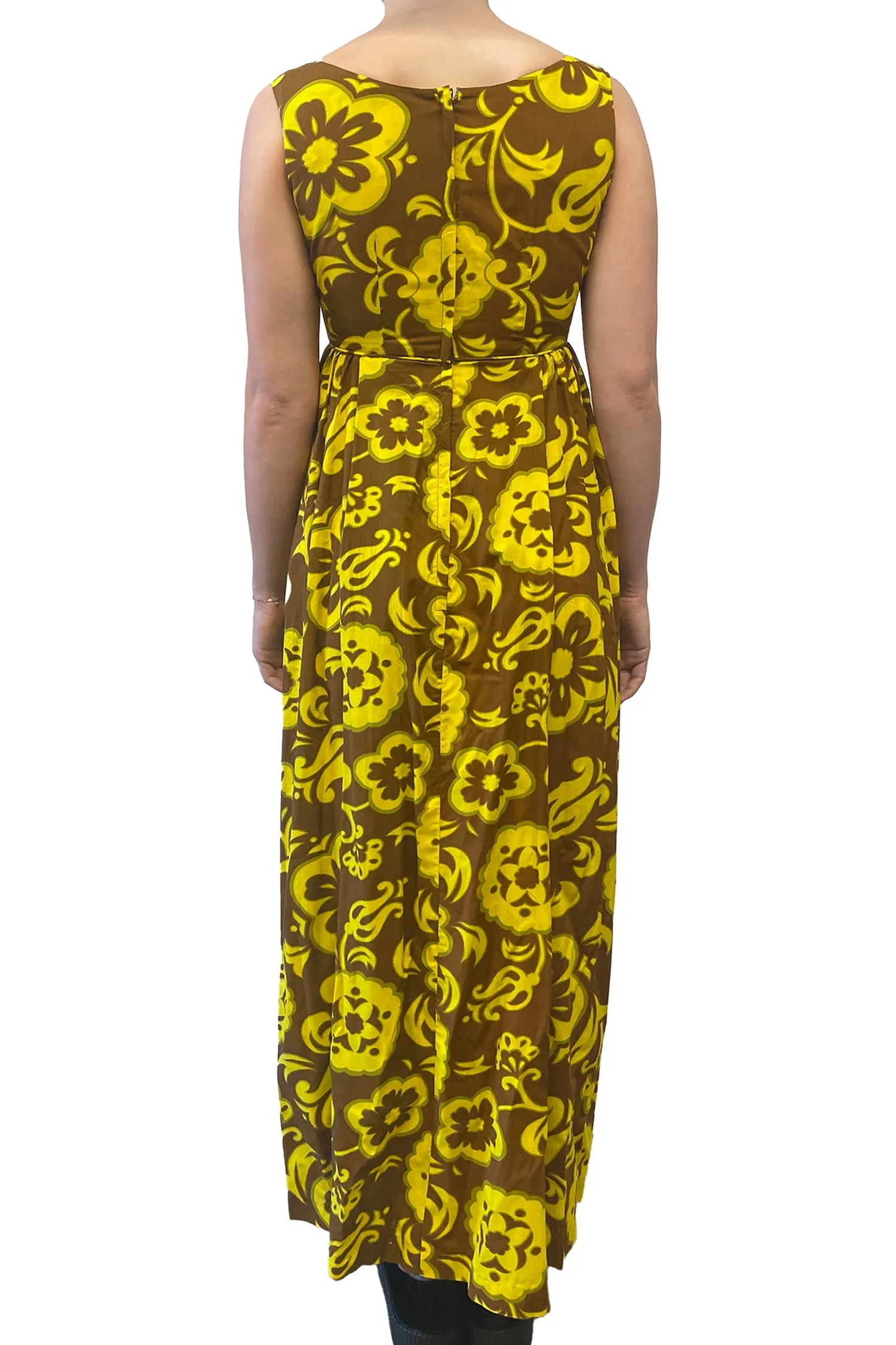 Vintage Kamani O Hawaii Floral Maxi Dress sold by Anna Sui product image thumbnail 3