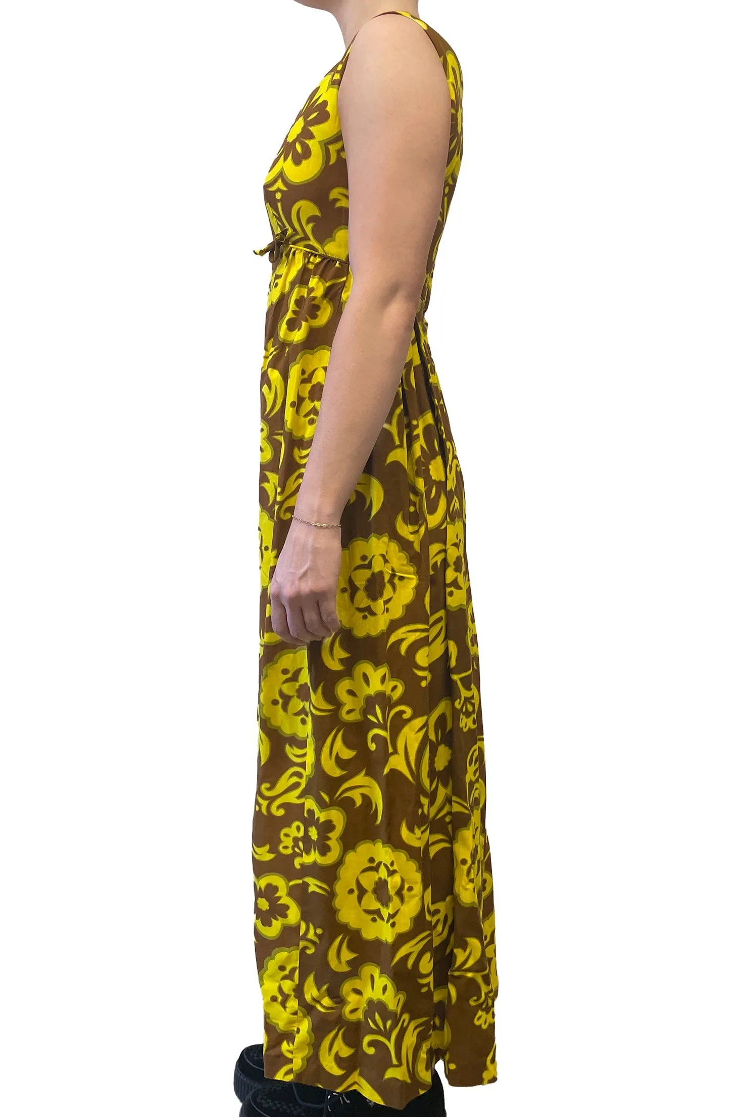 Vintage Kamani O Hawaii Floral Maxi Dress sold by Anna Sui product image thumbnail 2
