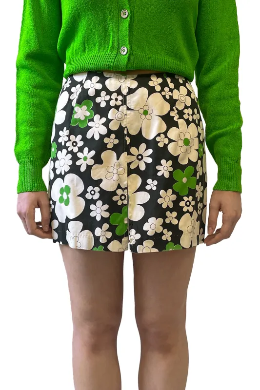 Vintage Sixties Pop Flower Skort sold by Anna Sui