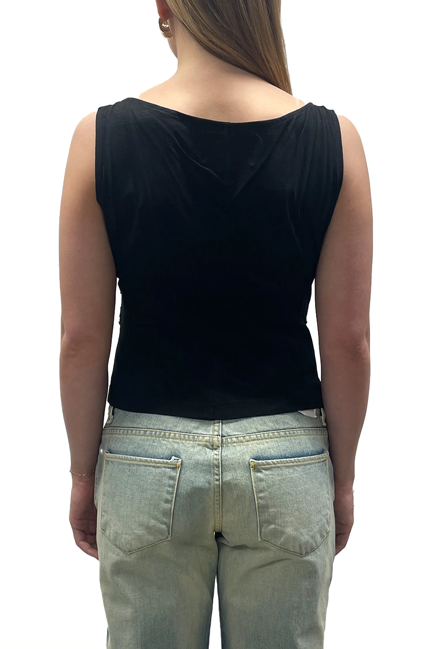 Vintage Vivienne Tam Beaded Fringe Top sold by Anna Sui product image thumbnail 3