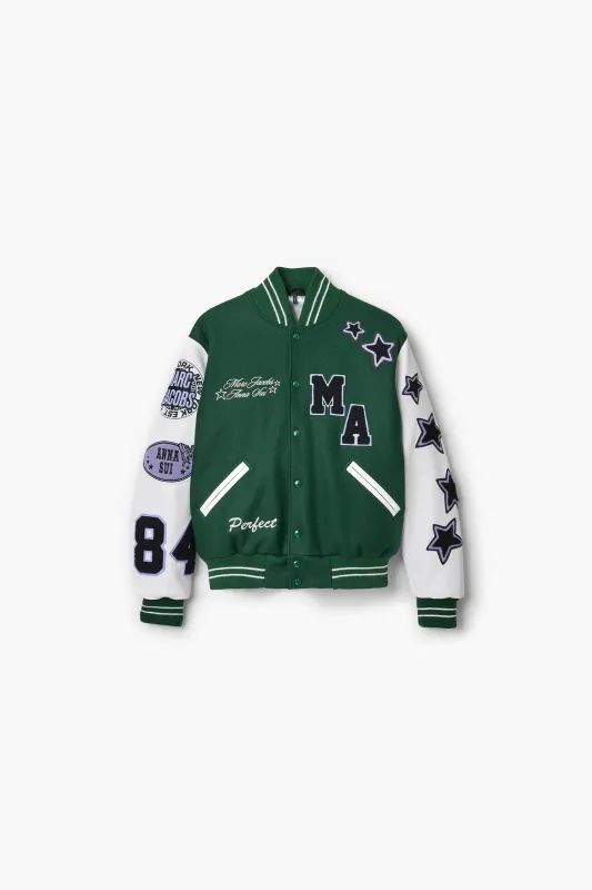 Limited Edition: Marc Jacobs 40th Anniversary x Anna Sui Varsity Jacket made by Marc Jacobs