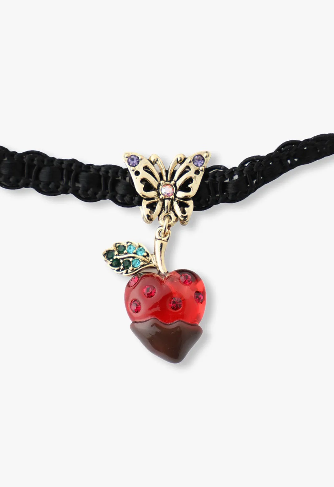 Chocolate Covered Strawberry Choker - Black Multi sold by Anna Sui product image thumbnail 2