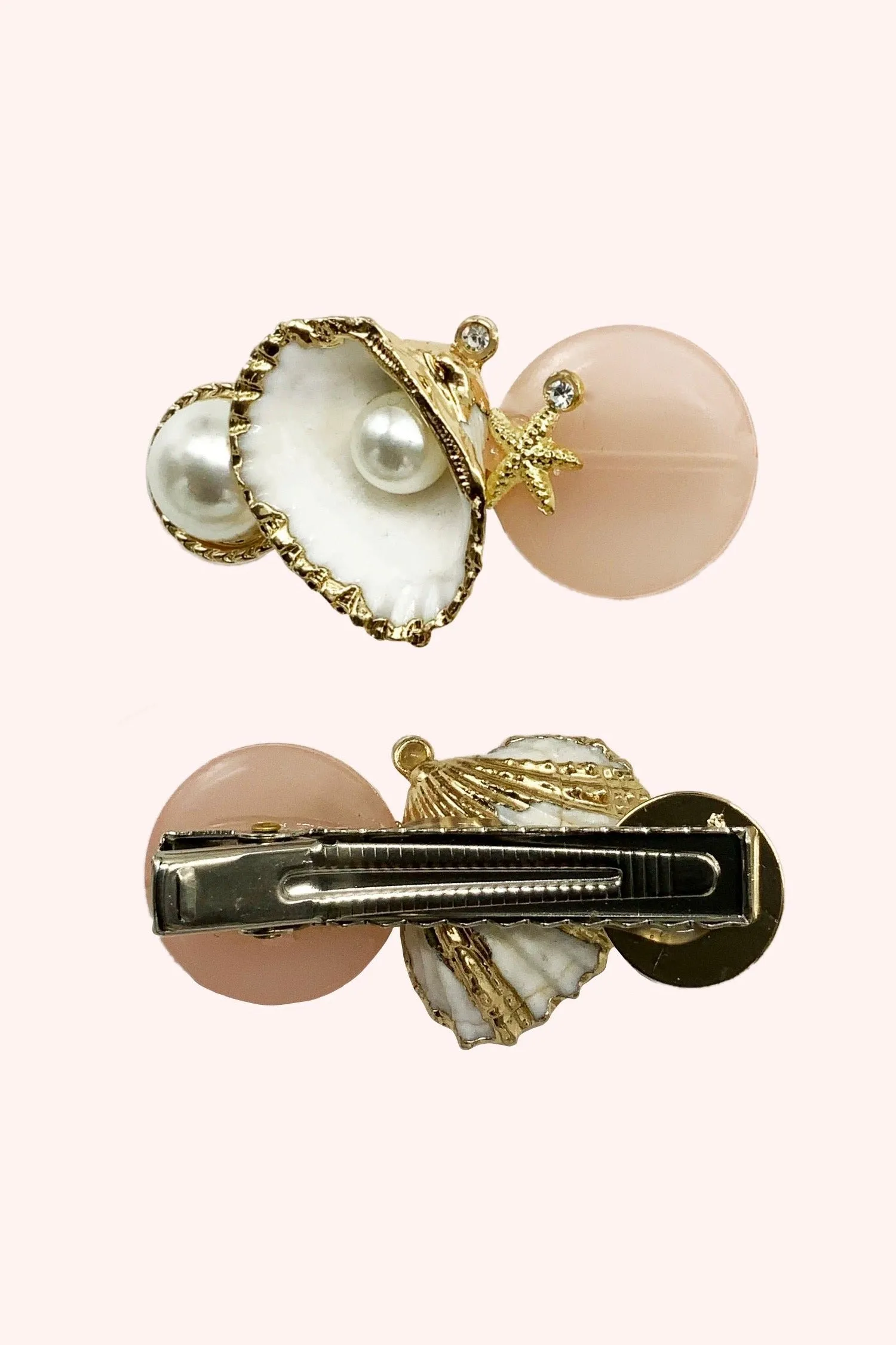 Princess Pink Opal Hair Clip sold by Anna Sui