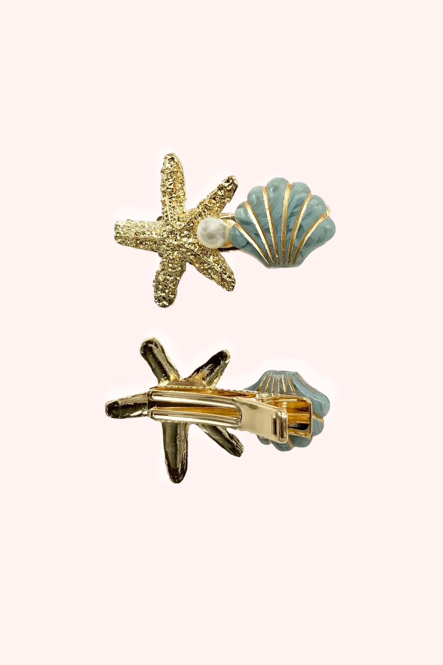Star of the Sea Hair Clip Blue Marine sold by Anna Sui