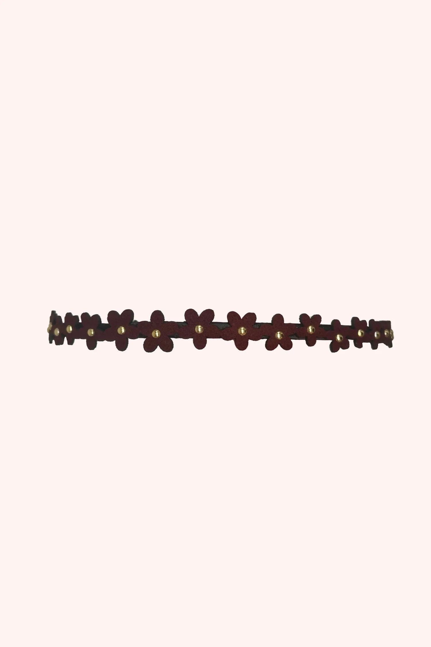 Forget Me Not Headband - Maroon sold by Anna Sui product image thumbnail 2
