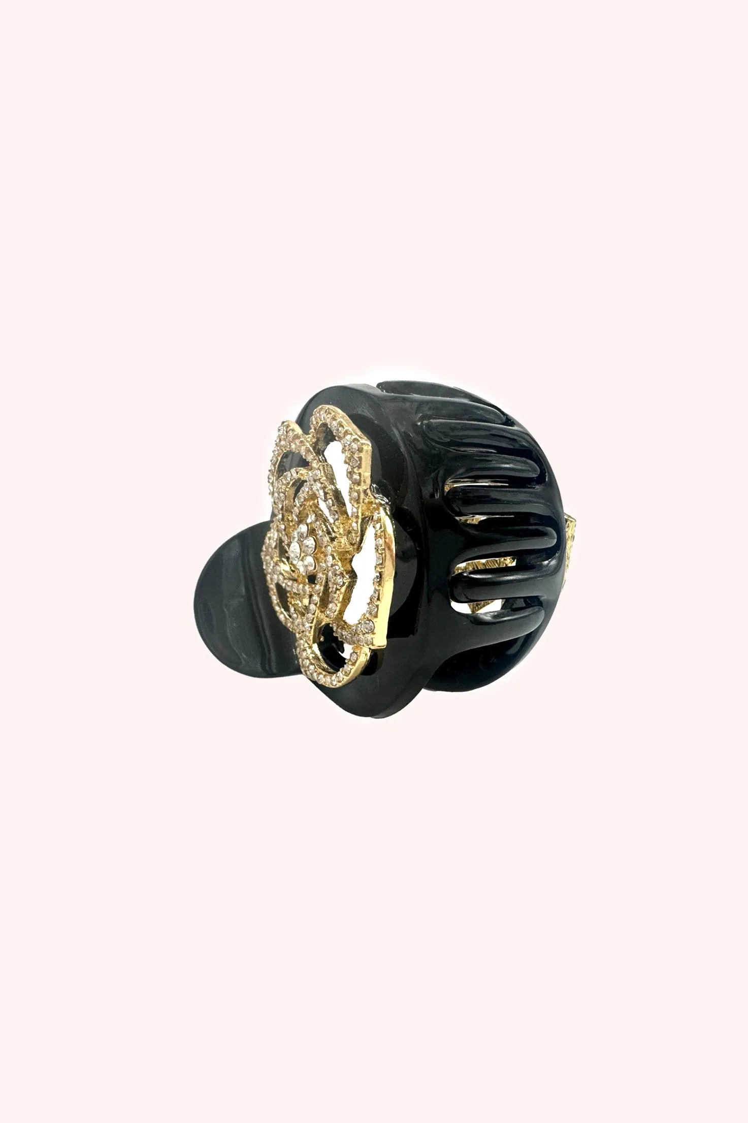 Gemstone Rose Claw Clip - Black sold by Anna Sui product image thumbnail 2