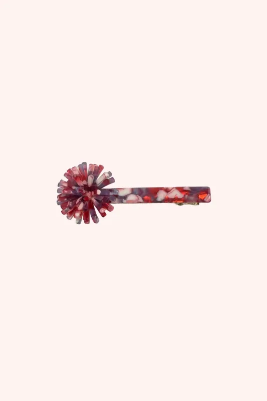 Pom Pom Clip Red Multi sold by Anna Sui