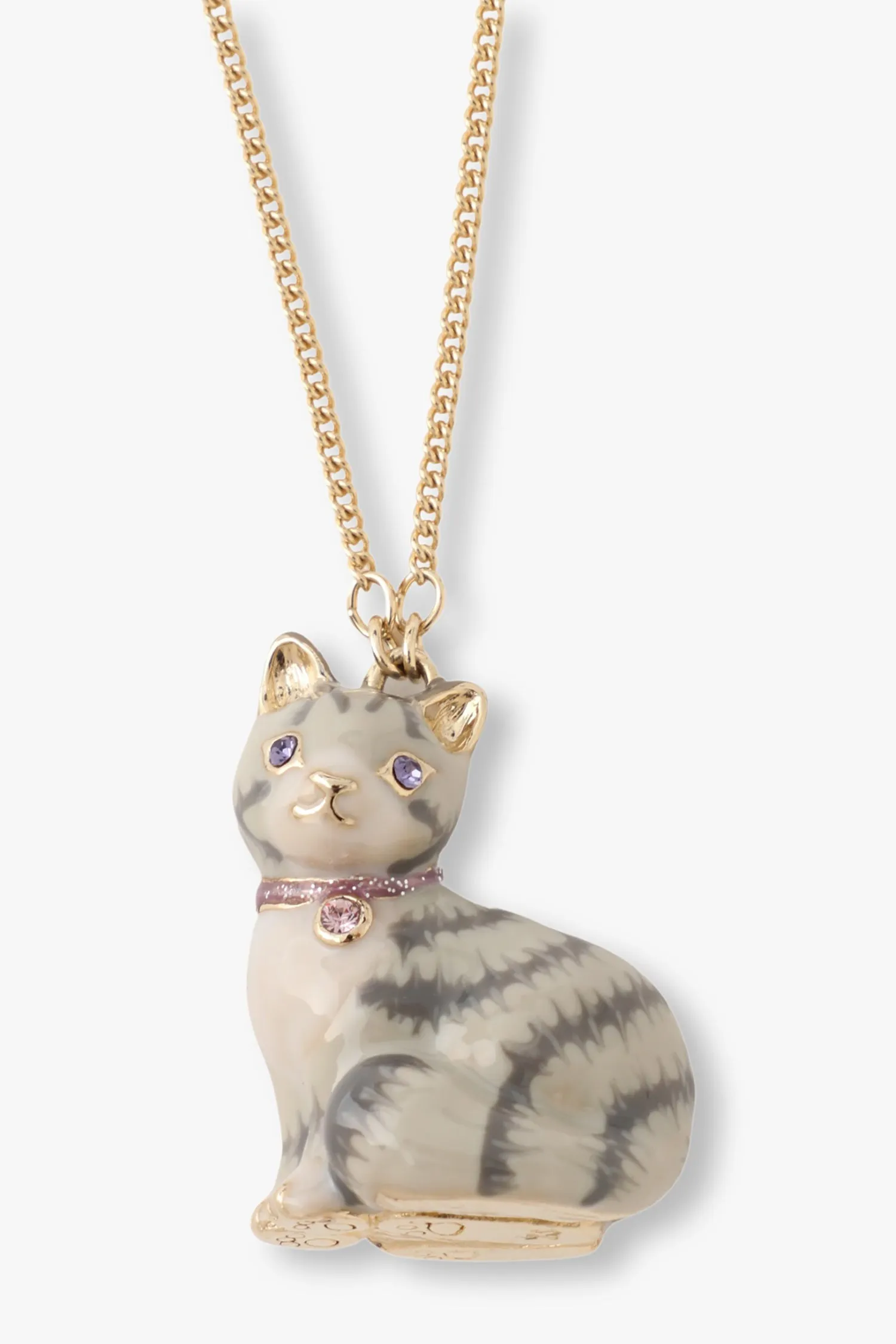 Cat Necklace - Grey Multi sold by Anna Sui product image thumbnail 2