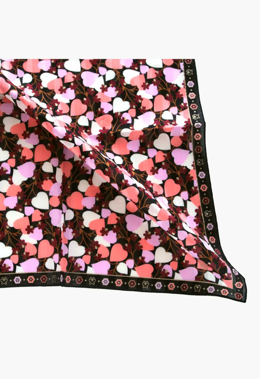 Blooming Hearts Handkerchief sold by Anna Sui product image thumbnail 4