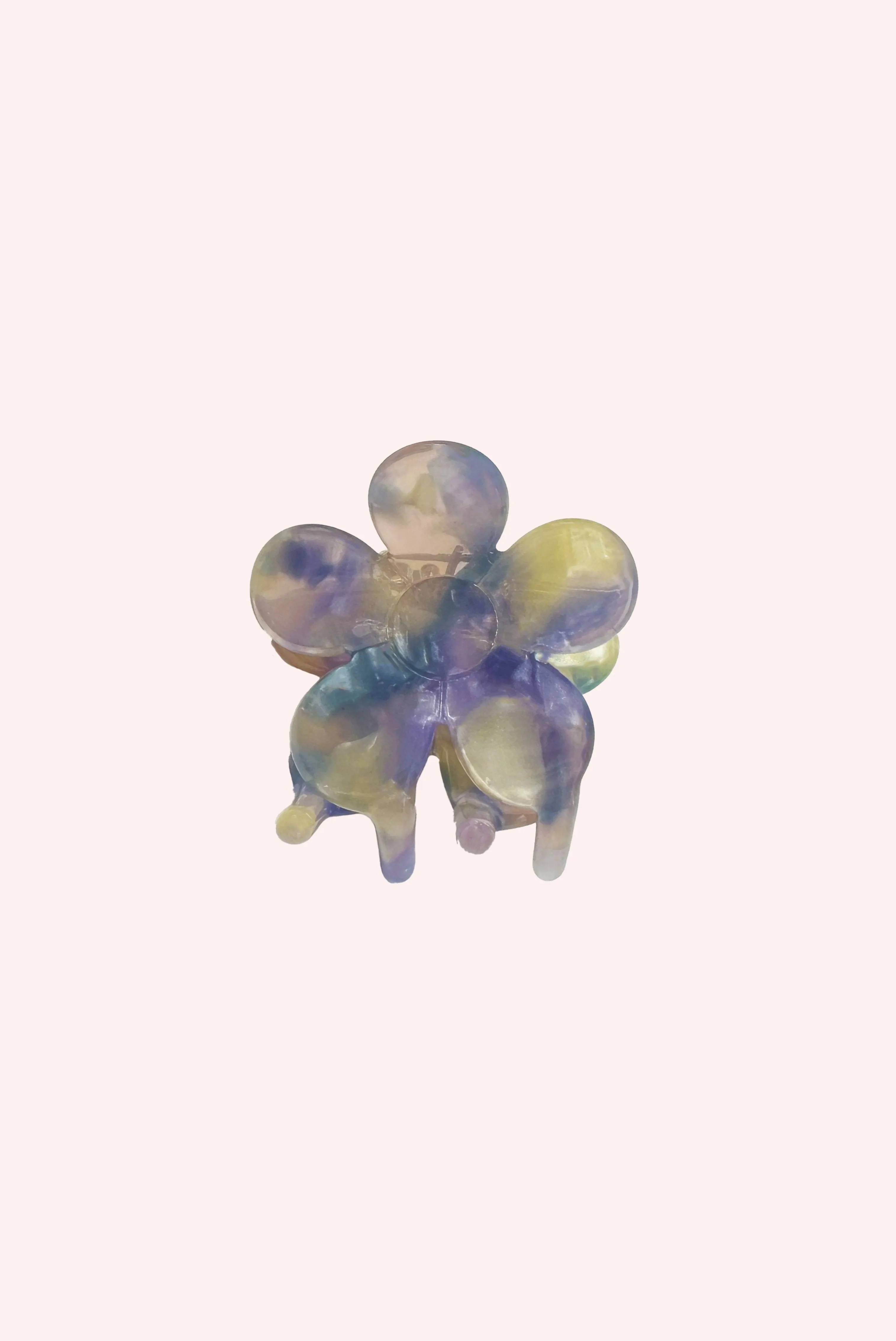 Petite Forget Me Not Flower Clip Aquamarine sold by Anna Sui