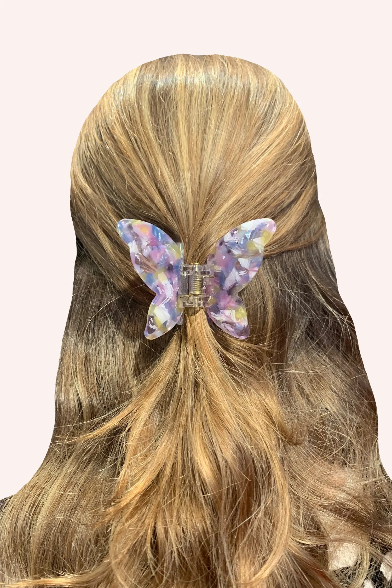 Large Gemstone Butterfly Jaw Clip - Rainbow sold by Anna Sui product image thumbnail 2