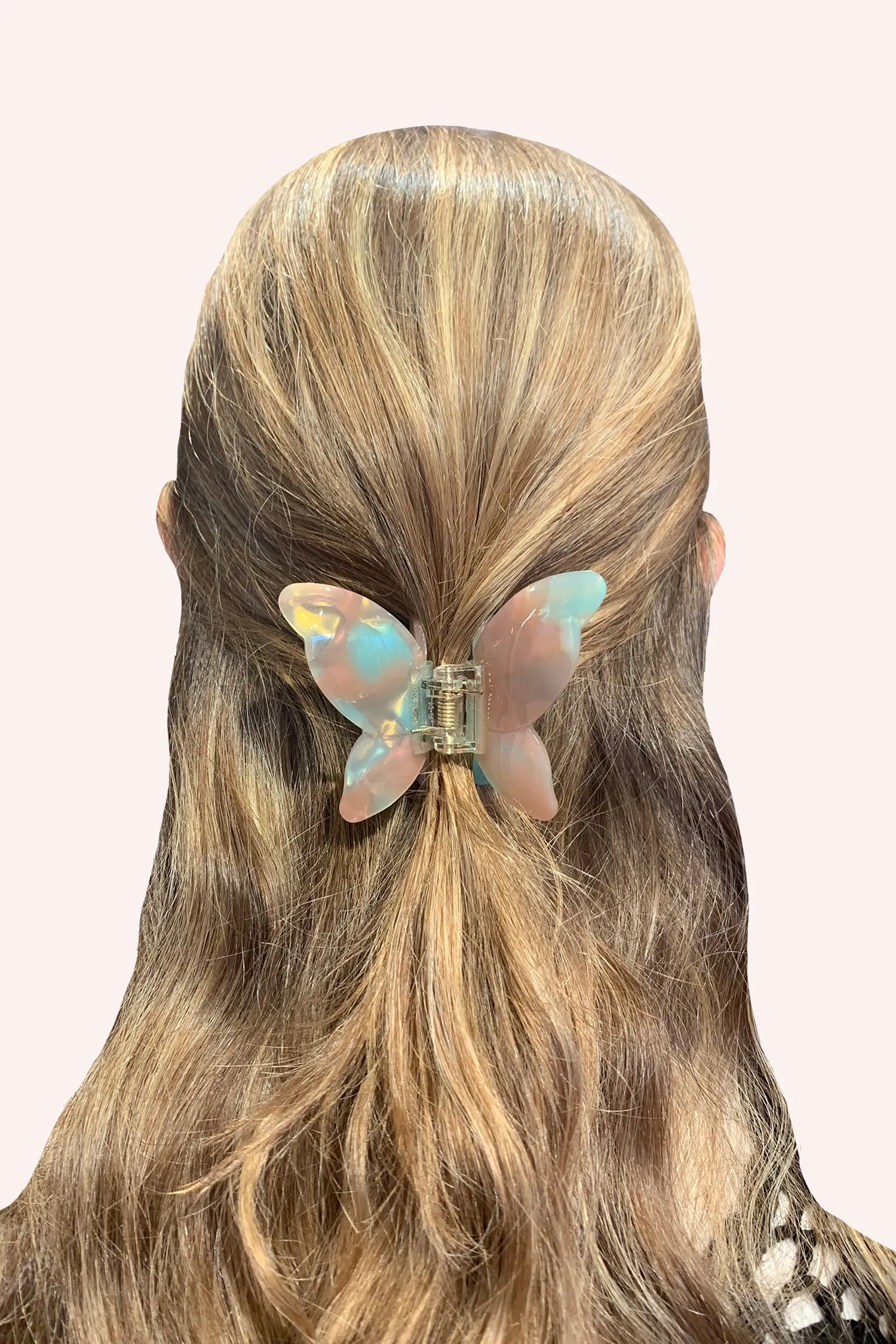Large Gemstone Butterfly Jaw Clip - Minty-Sand sold by Anna Sui product image thumbnail 2