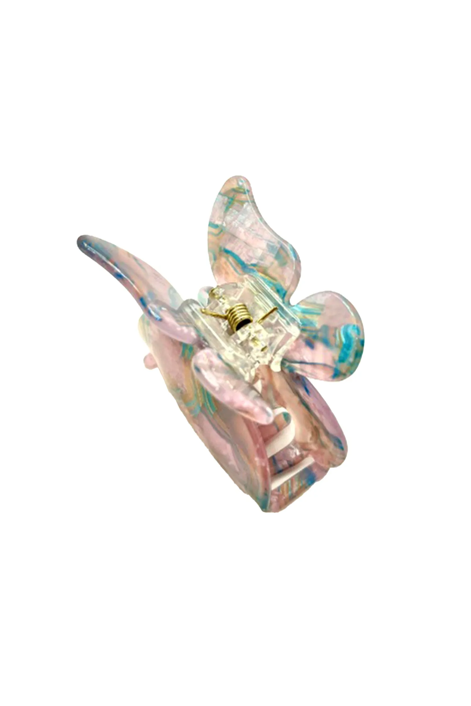 Medium Gemstone Butterfly Jaw Clip - Lilac sold by Anna Sui