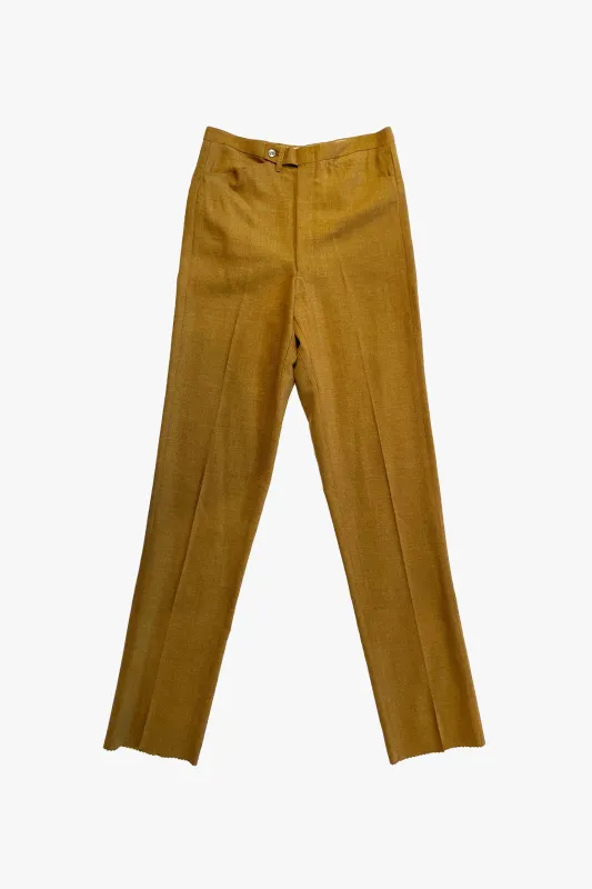 Vintage 60's Wool Blend Slim Fit Trousers made by Anna Sui