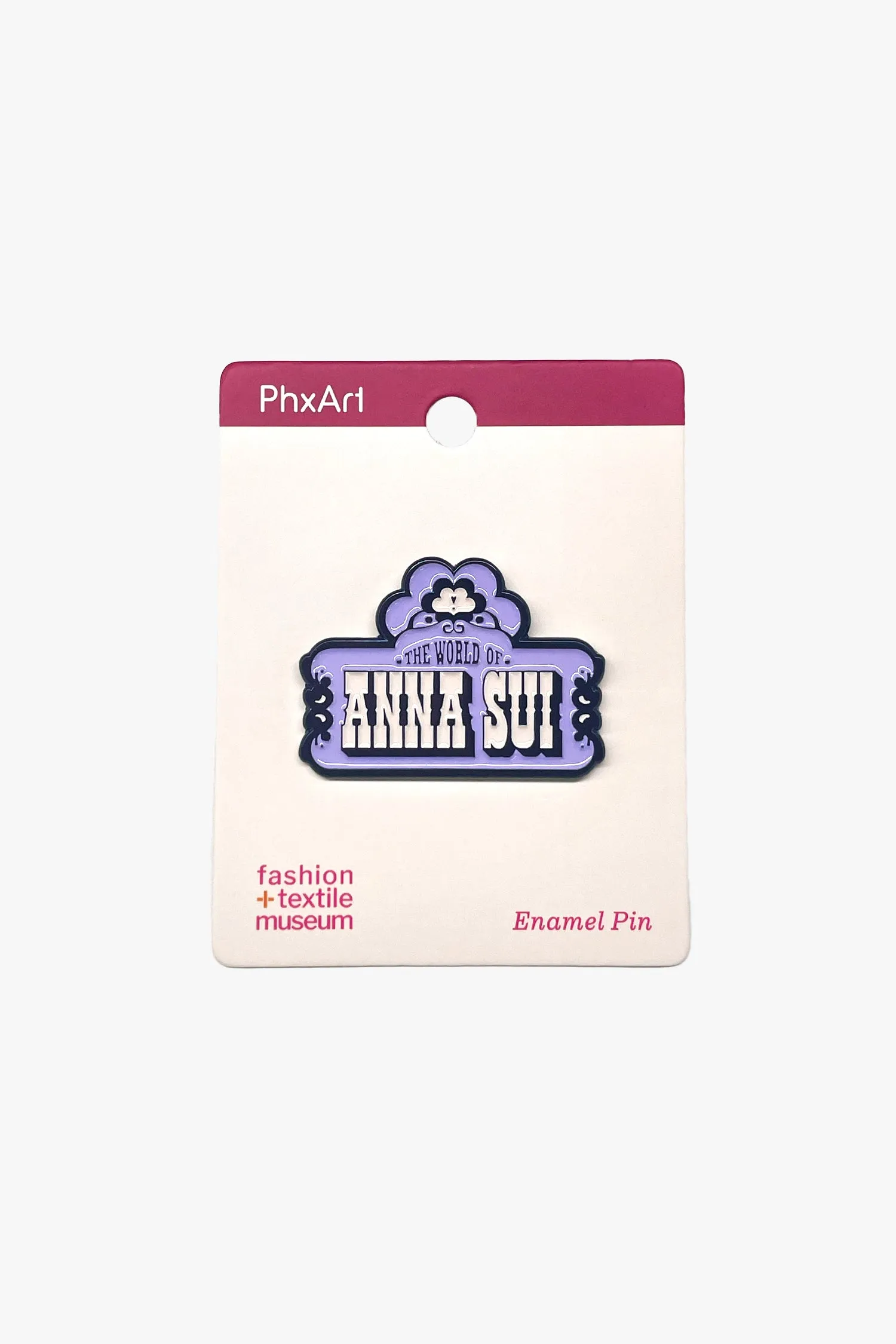 The World of Anna Sui Exhibition Enamel Pin sold by Anna Sui
