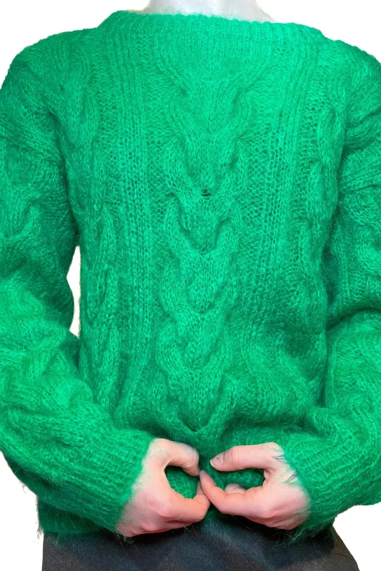 Vintage Hand Knit Sweater made by Anna Sui