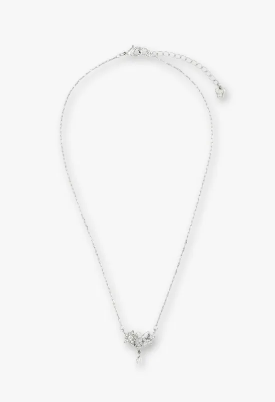 Silver Star Butterfly Necklace made by Anna Sui