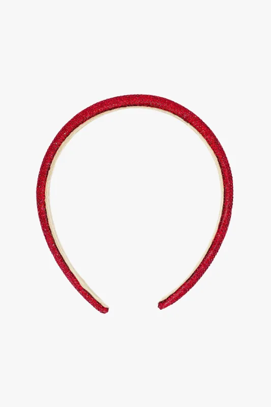 Crystal Headband- Red sold by Anna Sui