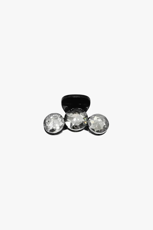 Small Crystal Jaw - Black sold by Anna Sui