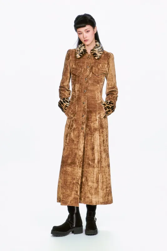 Velour Coat sold by Anna Sui