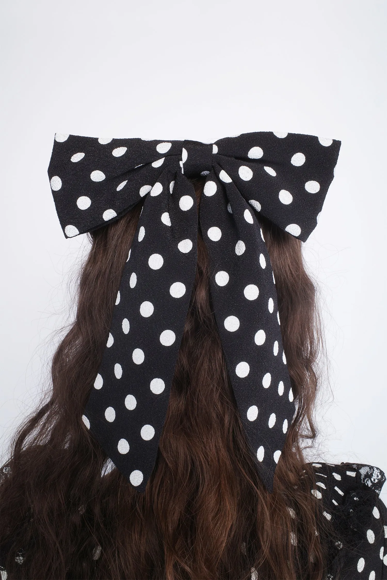 Polka Dot Bow Hair Clip sold by Anna Sui product image thumbnail 2