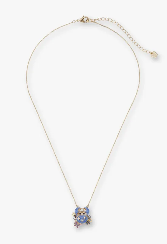 Cancer Zodiac Necklace made by Anna Sui
