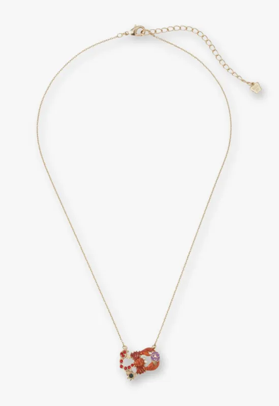 Scorpio Zodiac Necklace made by Anna Sui