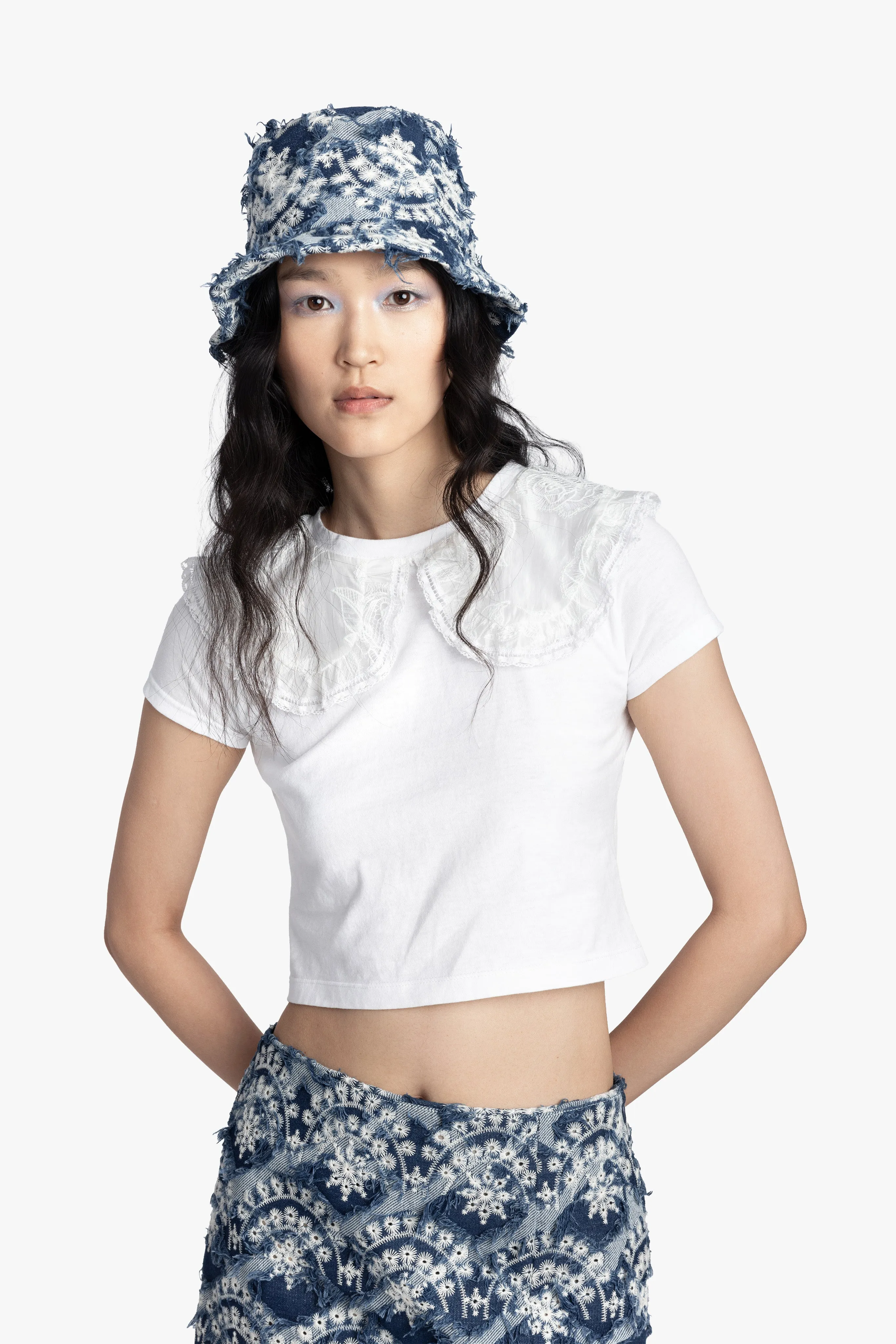 Sonora Denim Bucket Hat sold by Anna Sui