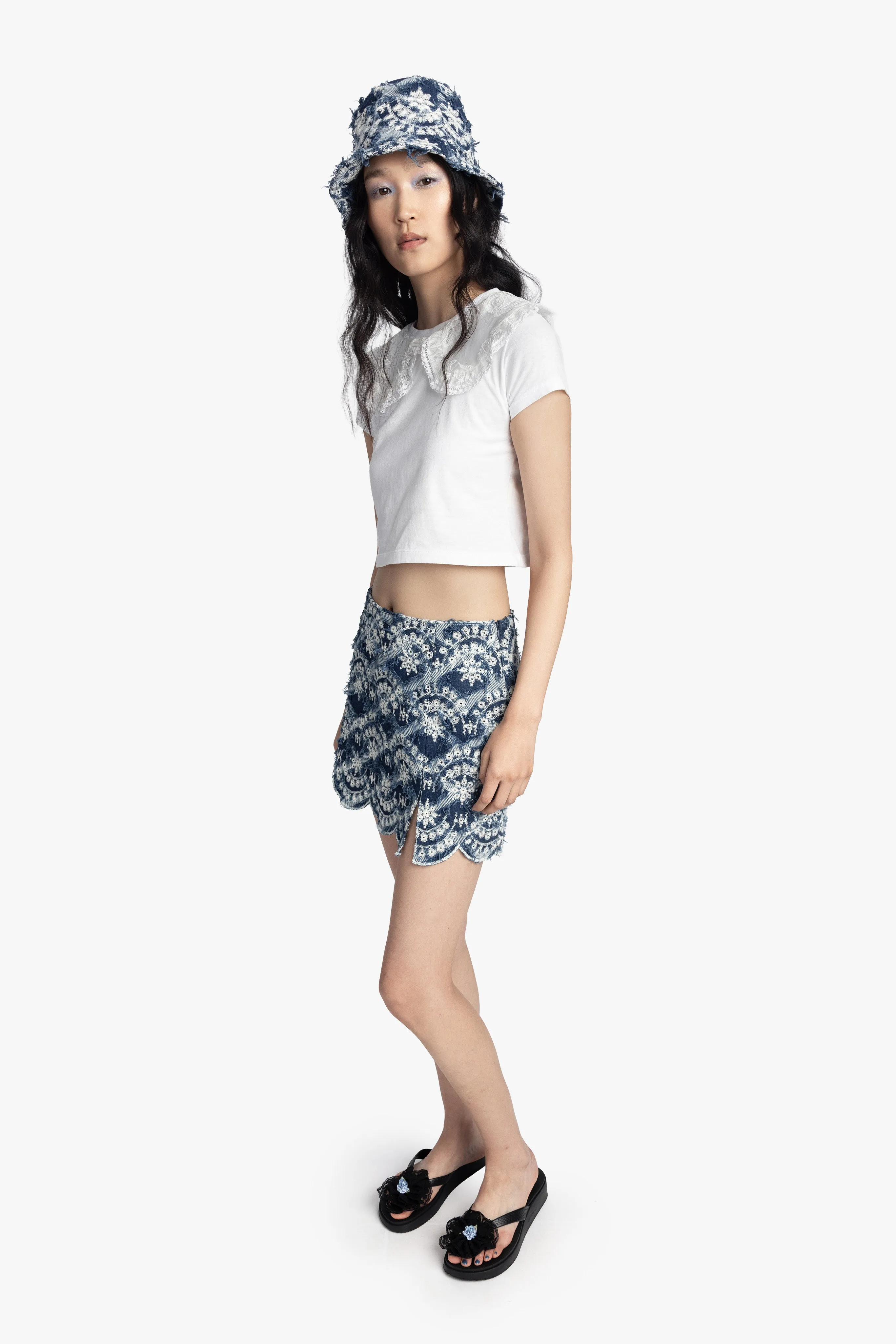 Collared Tee sold by Anna Sui product image thumbnail 5