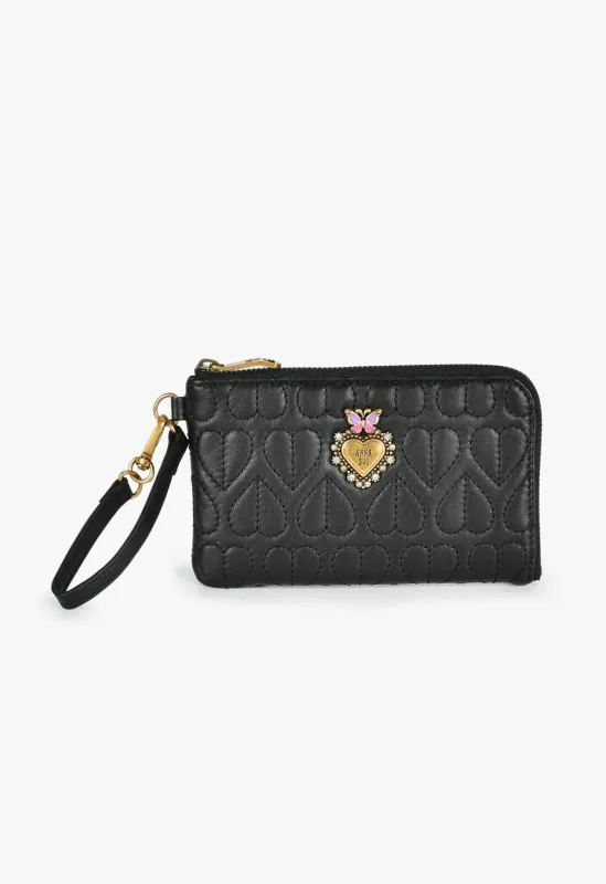 The Daydream Wallet - Black made by Anna Sui