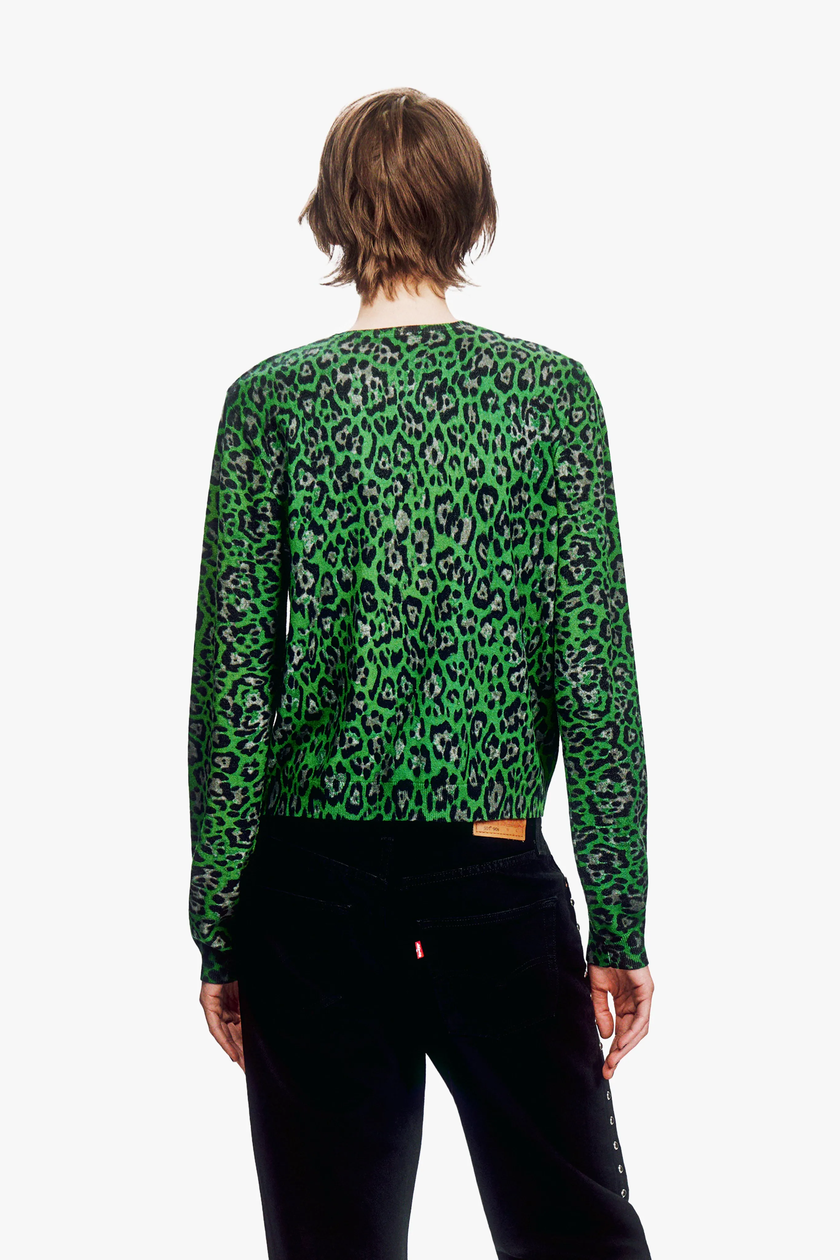 Jade Jaguar Cardigan sold by Anna Sui product image thumbnail 5