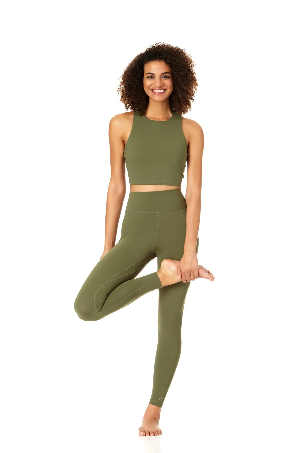 Anne Cole Active - Women's High Neck Crop Top sold by Anne Cole product image thumbnail 5