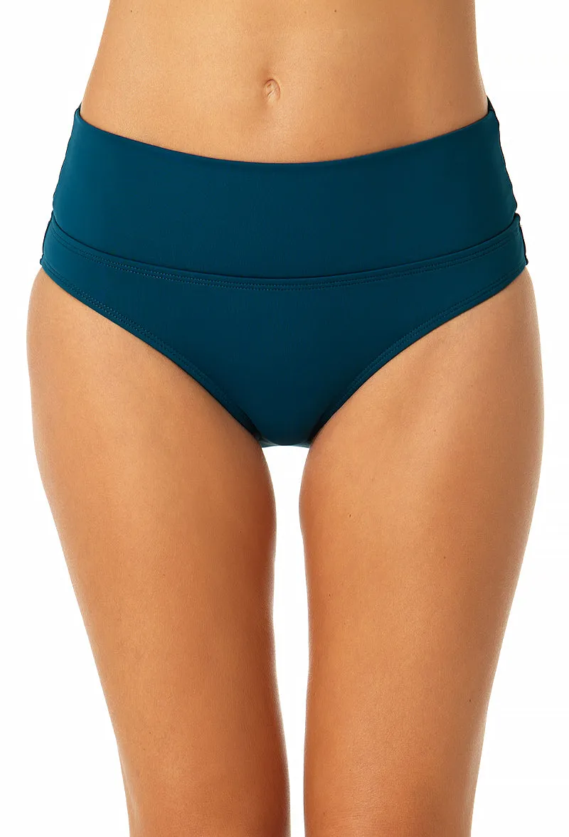 Anne Cole - Women's Soft Band Mid Rise Bikini Swim Bottom sold by Anne Cole product image thumbnail 5
