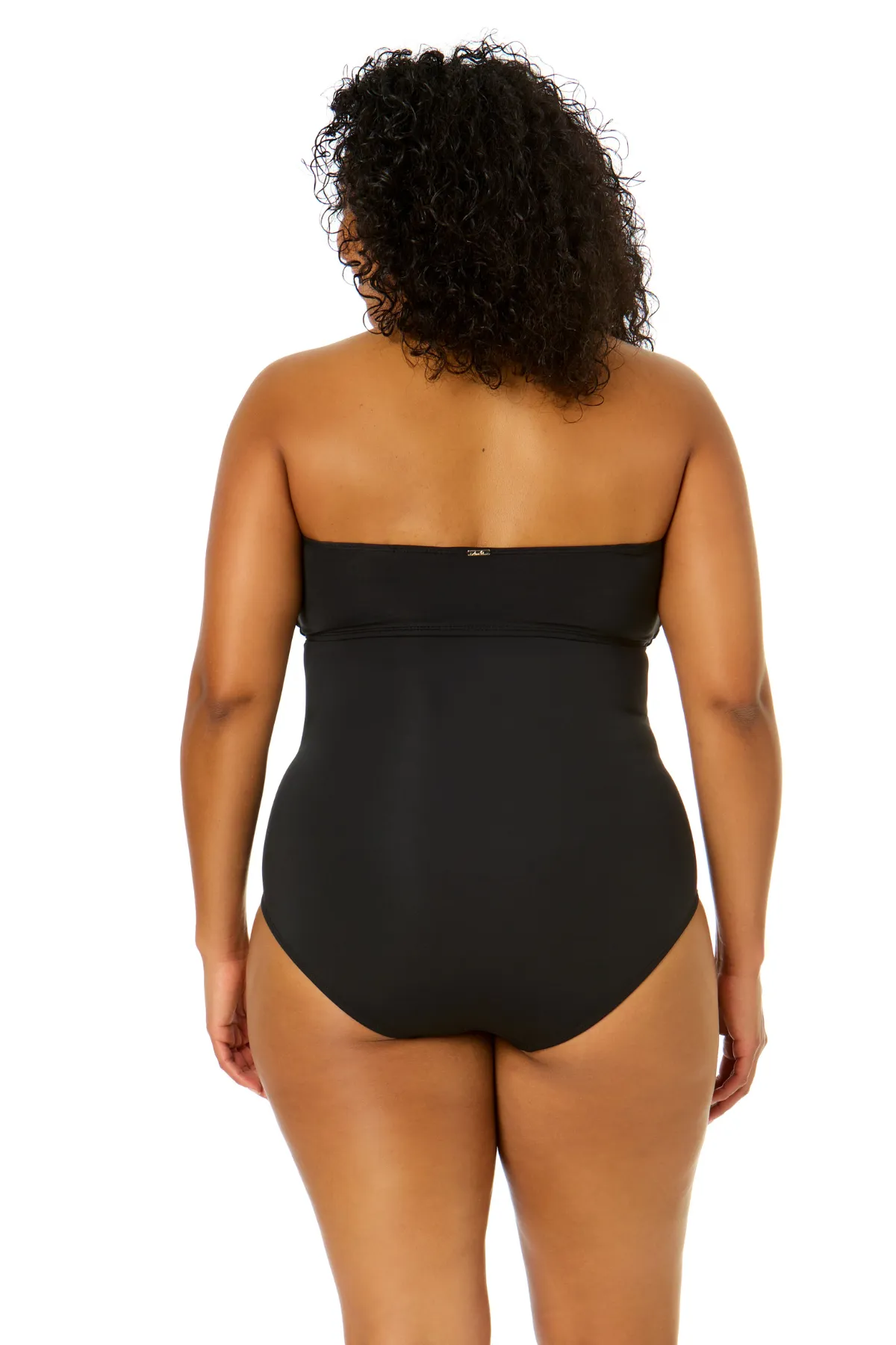 Women's Plus Size Live in Color Twist Front Shirred One Piece sold by Anne Cole product image thumbnail 2