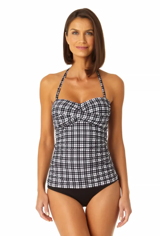 Anne Cole - Women's Twist Front Bandeaukini Swim Top sold by Anne Cole