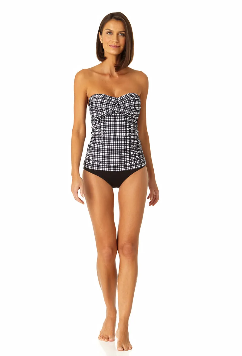 Anne Cole - Women's Twist Front Bandeaukini Swim Top sold by Anne Cole product image thumbnail 3
