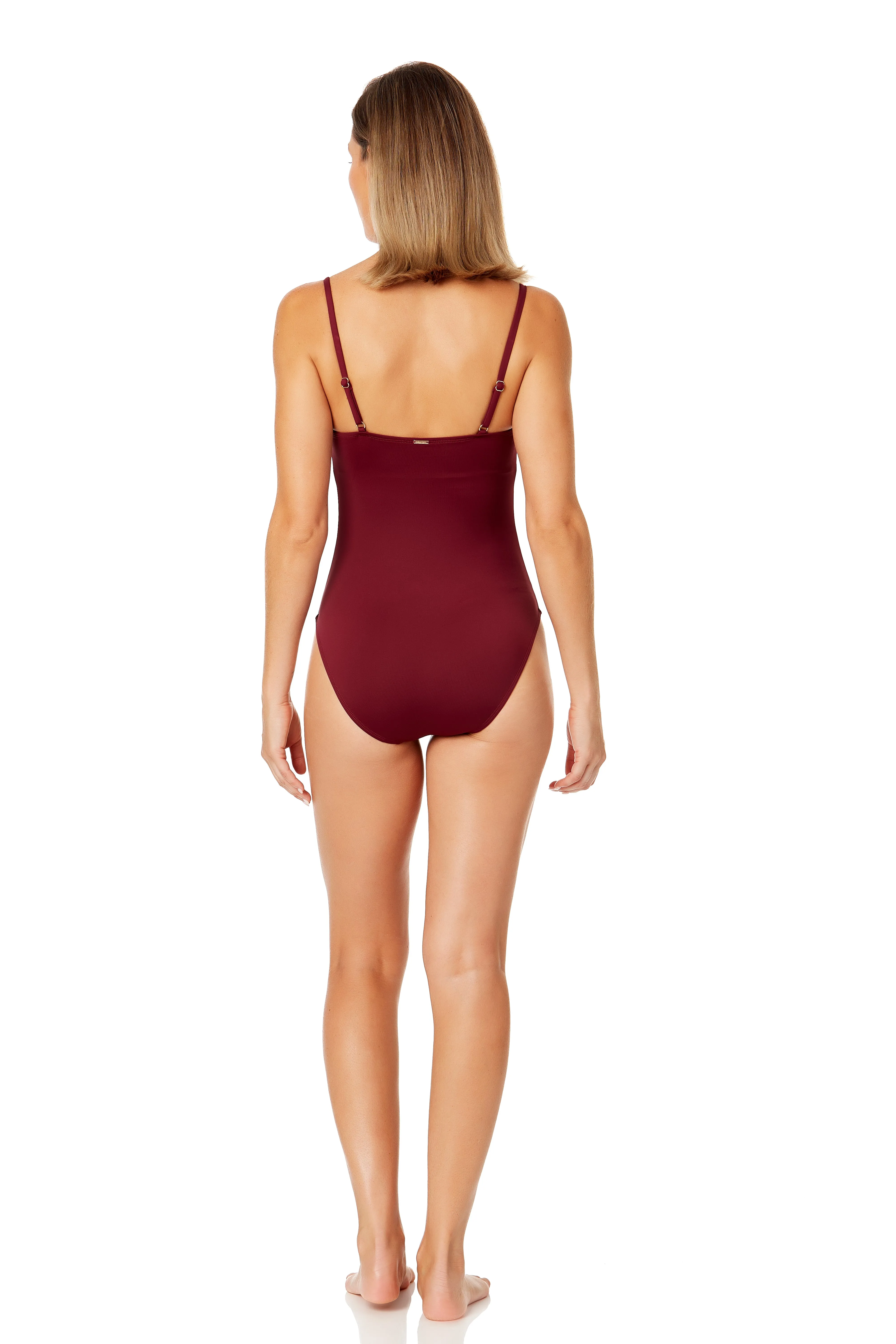 Women's Live In Color Shirred Lingerie Maillot One Piece sold by Anne Cole product image thumbnail 4