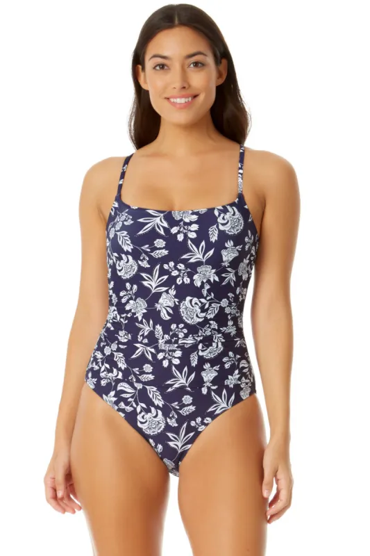Anne Cole - Women's Shirred Lingerie Maillot One Piece Swimsuit sold by Anne Cole