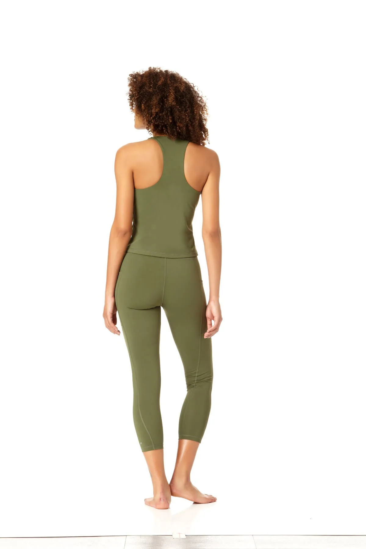 Anne Cole Active - Women's High Neck Racer Back Tank Top sold by Anne Cole product image thumbnail 4