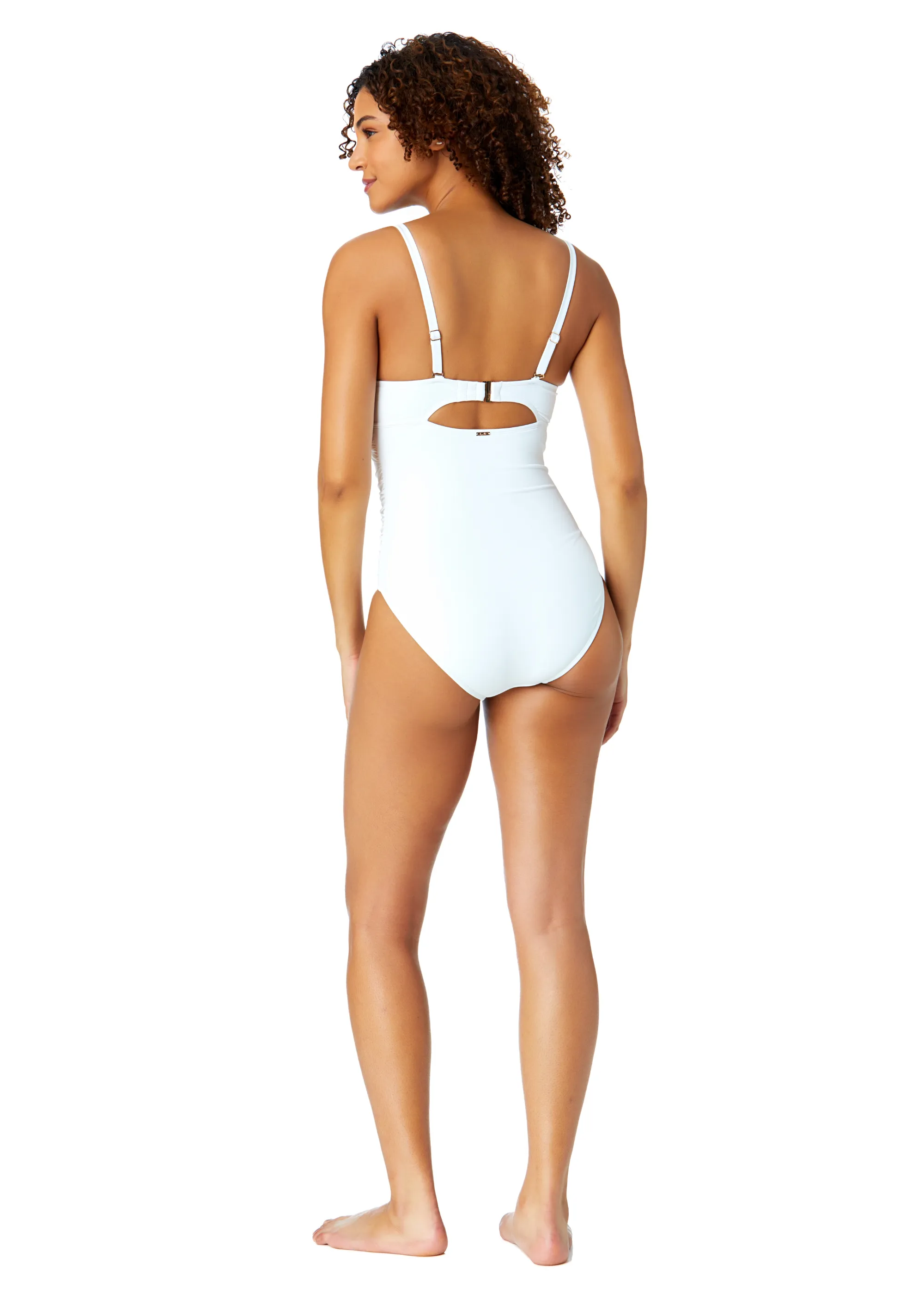 Women's Live In Color Underwire Surplice One Piece Swimsuit sold by Anne Cole product image thumbnail 4