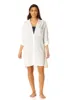 Anne Cole - Women's Button Down Shirt Swimsuit Cover Up sold by Anne Cole