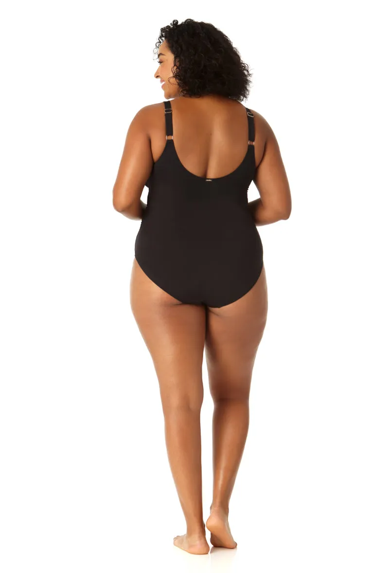 Anne Cole Plus - Women's Mesh One Piece Swimsuit sold by Anne Cole product image thumbnail 3