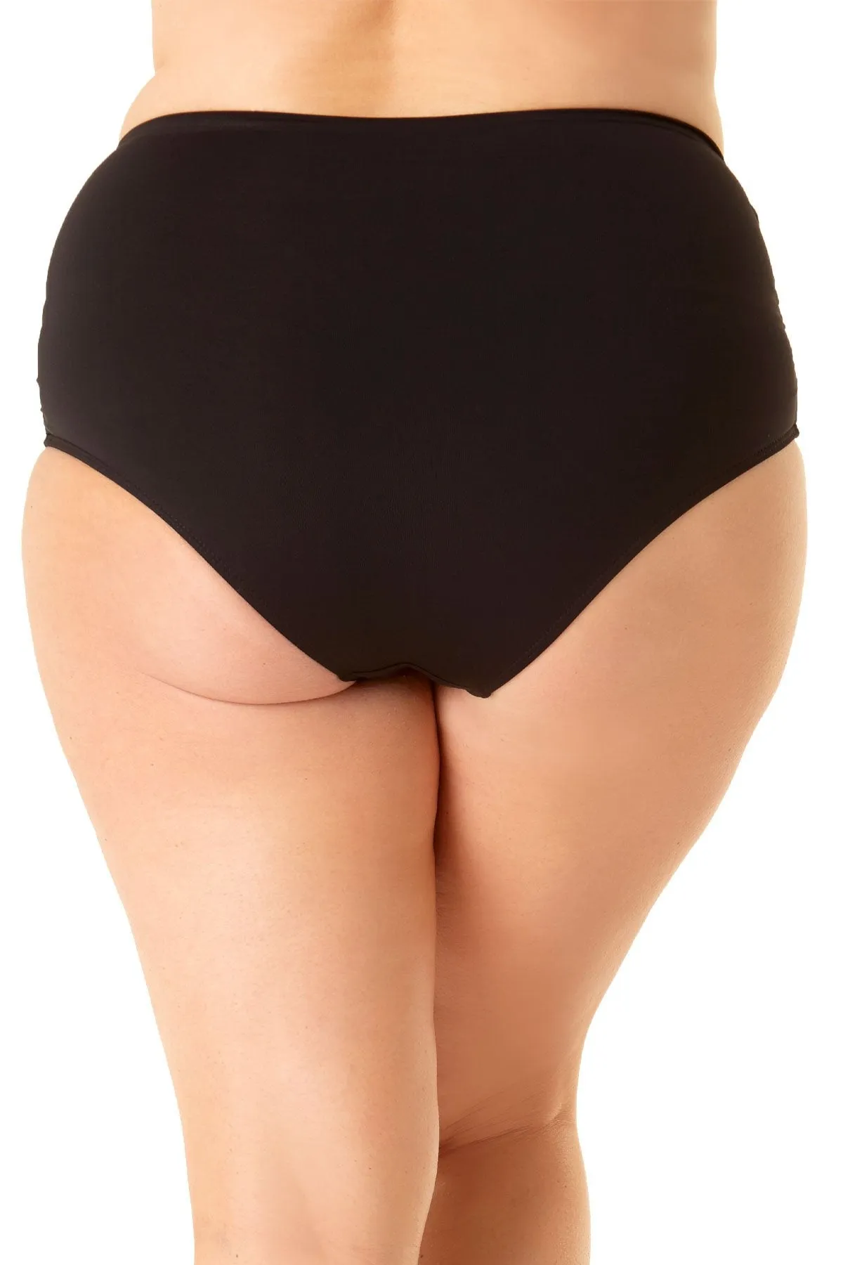 Women's Plus Size Live in Color Convertible High Waist Shirred Swim Bottom sold by Anne Cole product image thumbnail 2