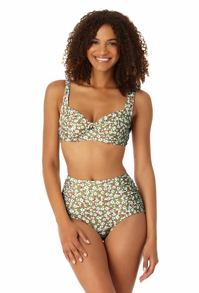 Anne Cole - Women's Retro Underwire Bikini Swim Top sold by Anne Cole