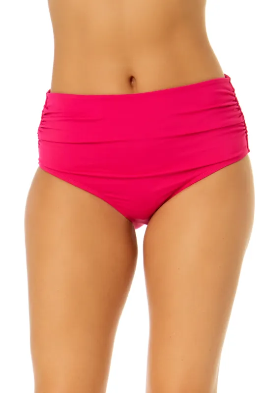 Women's Live In Color Convertible High Waist Shirred Swim Bottom sold by Anne Cole