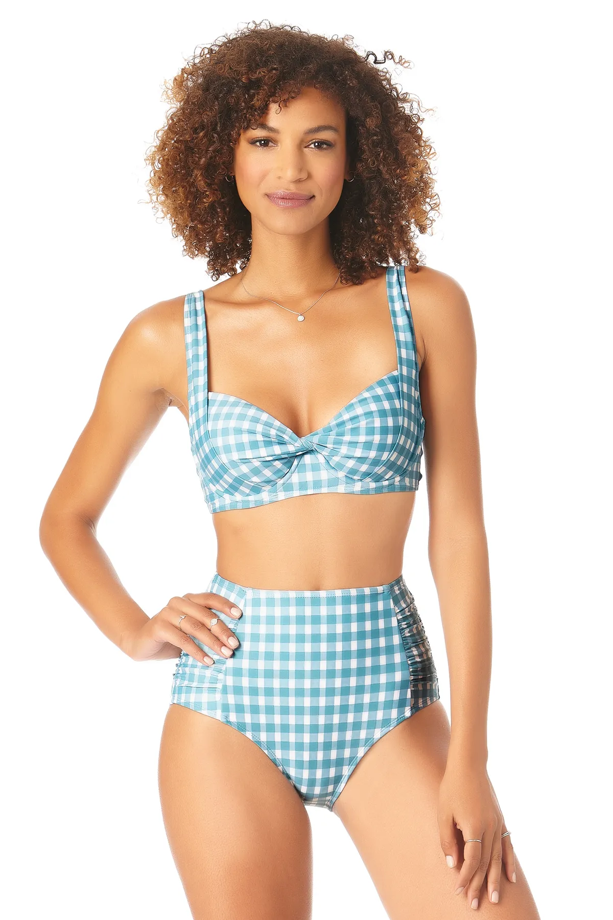 Anne Cole - Women's Retro Underwire Bikini Swim Top sold by Anne Cole