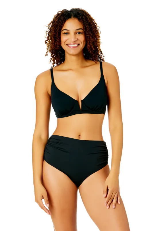 Women's Live In Color V Wire Underwire Bikini Top sold by Anne Cole