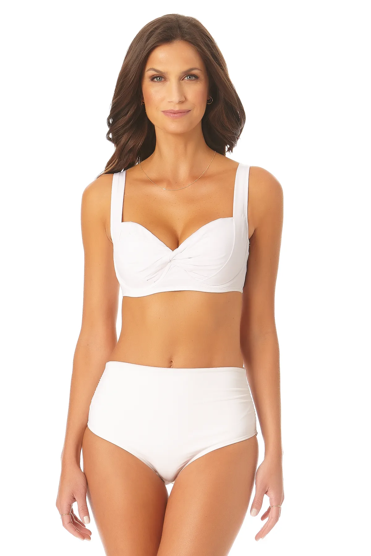 Anne Cole - Women's Retro Underwire Bikini Swim Top sold by Anne Cole